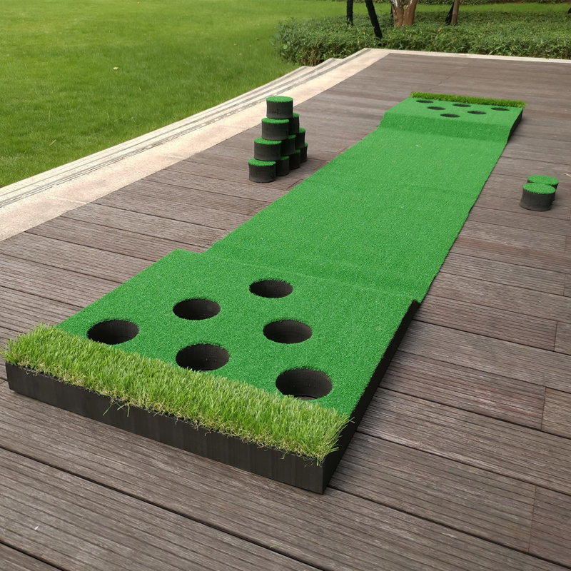 HOME CASA Golf Perfect Putting Mat For Indoor & Outdoor Wayfair